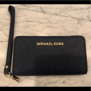 Michael Kors Wallet Navy